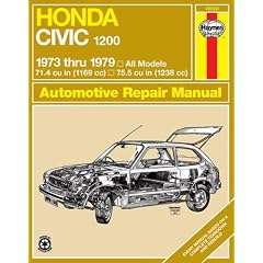 Honda Civic 1200 Owner's Workshop Manual (Service & Repair Manuals)