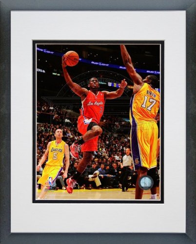 Chris Paul Los Angeles Clippers - NBA Framed and Matted Photo - 2011-12 Action - 11x14 Photo