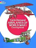 Books : Airplanes of World War I Coloring Book (Colouring Books)