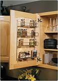 KV Real Solutions Wire Spice Rack, 13 13/16 W x 3 7/8 D x 20 H, Chrome 51HY9ALWjFL. SL160 KV Real Solutions Wire Spice Rack, 13 13/16 W x 3 7/8 D x 20 H, Chrome