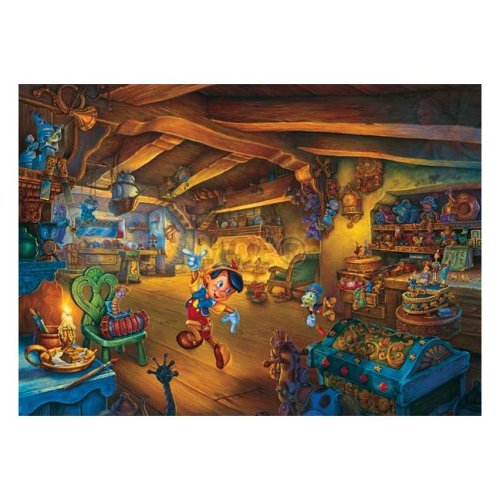 Childrens Toyshop  Toys : Jumbo Puzzle - Tom Du Bois Collection - Pinnocchio (1000 pieces)