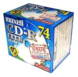 Maxell 音楽用CD-R 74分 プリンタブル白 10枚 CDRA74PWC1P10S