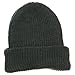 Solid Plain Watch Cap Beanie - Charcoal OSFM