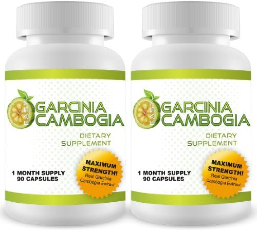 Easy Garcinia Cambogia 100% Pure Weight Loss Supplement (2 Month Supply)