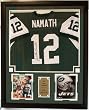 Joe Namath Autographed New York Jets Home Jersey - New York Jets