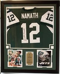 Joe Namath Autographed New York Jets Home Jersey - New York Jets