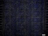ABSTRACT TRIBAL SARONG BLUEISH