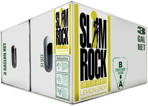 SLIMROCK Low Calorie Bar Mixer, Lemon Drop, 384 Oz Bag in a Box