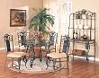 Victorian Contemporary 5 Piece Dining Set By Coaster Furniture