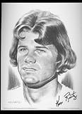 1974 Ken Reitz St. Louis Cardinals Lithograph