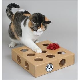 Peek and Play Toy Box with Toys by Smart Cat