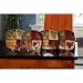 Wine Collage Dessert Plates - Set of 4