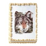 Wolf Cake Decorating, 1 Do-It-Yourself Edible Cake Art Image