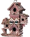 GINGERBREAD STYLE BIRDHOUSE AVIAN BIRD HOUSE CONDO