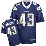 Reebok San Diego Chargers Darren Sproles Replica Jersey Small