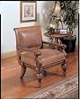 Medium Brown Accent Chair By Coaster Furniture