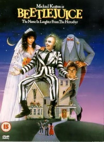 Beetlejuice dvd, Film dvd Beetlejuice