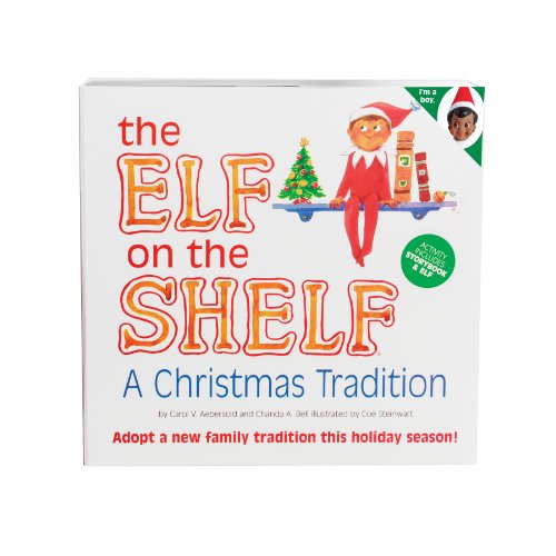 The Elf on the Shelf Brown Eyed Boy - Book