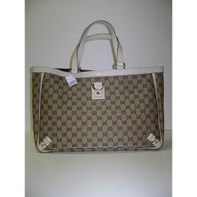 Gucci Handbags Beige - Cream Abbey Tote 141472
