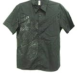 Rock Steady Clothing Pirate Crest Mens Black Shirt Pirate Skull Shirt