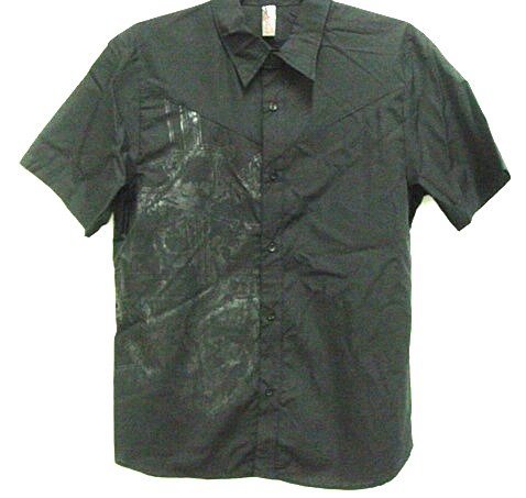 Click here for Rock Steady Clothing Pirate Crest Mens Black Shirt... prices