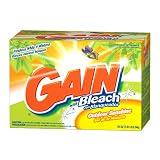 Gain Powder Detergent with Bleach, Outdoor Sunshine Scent, Case Pack, Three - 63 Load Boxes (189 Loads)