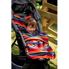Buggysnuggle Warm Stripe Fleece