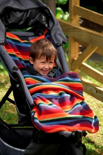 Buggysnuggle Warm Stripe Fleece