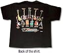 FAMOUS Guitar Players Guitars Men's T Shirt Medium thru 2XL