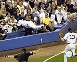 Framed Derek Jeter - '04 Head First Dive Officially Licensed Sports Photo - 20 x 16 - Also Available Unframed - Click For Details