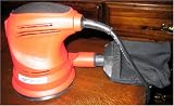 5 Inch Round Power Finishing Sander, Hand Held by RAM