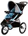 InStep Safari Swivel Jogging Stroller (Blue/Chocolate)