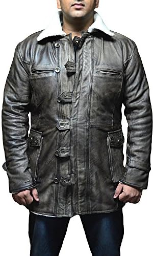 Dark Knight Rises Bane Coat Distressed Black