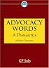 Advocacy Words: A Thesaurus