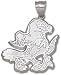 Air Force Falcons Solid Sterling Silver ''AFA'' Falcon Giant Pendant