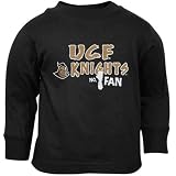 UCF Knights Infant Black #1 Fan Long Sleeve T-shirt