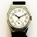 Vintage/Antique watch: Men's Zenith Watch Sterling Silver 1920's