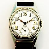 Vintage/Antique watch: Men's Zenith Watch Sterling Silver 1920's