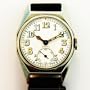 Vintage/Antique watch: Men's Zenith Watch Sterling Silver 1920's