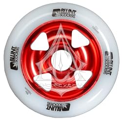 Blunt Cross Wheel Red-White 100mm