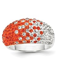 Sterling Silver Swarovski Elements Austin Spirit Ring