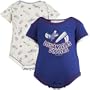 L.A. Dodgers Infant Home Run 2-Pack Creeper Set (24 Months)