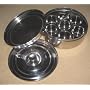 Stainless Steel Masala Dabba Regular (Traditional Indian Spice Box)