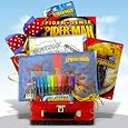 Cheap Spiderman Gift Baskets Tin Full of Fun and Games Great Get Well Gifts for Boys and Ideal Birthday Gift for Boys