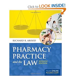 Pharmacy Practice And The Law (Book)