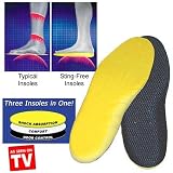 STING FREE COMFORT INSOLES Mens 4-6.5 Ladies 5-7.5