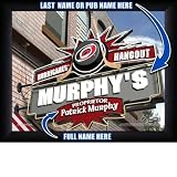 Carolina Hurricanes Personalized Sports Pub Print