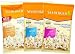 Seeberger Mikrowellen-Popcorn, dreifach sortiert, 18er Pack (18 x 90/100 g)