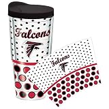 Wrap NFL Atl Dots Lblk 24-Ounce Each