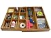 Expandable Junk Drawer Organizer (Natural Wood) (2H x 11W x 11.5D)